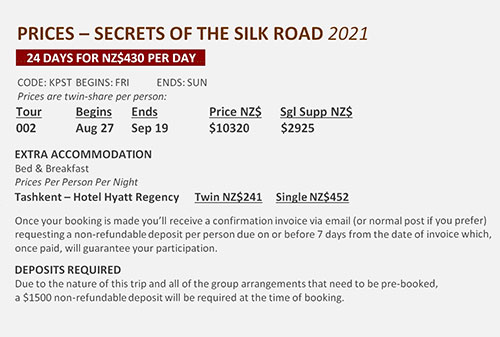 Secrets of the Silk Road price